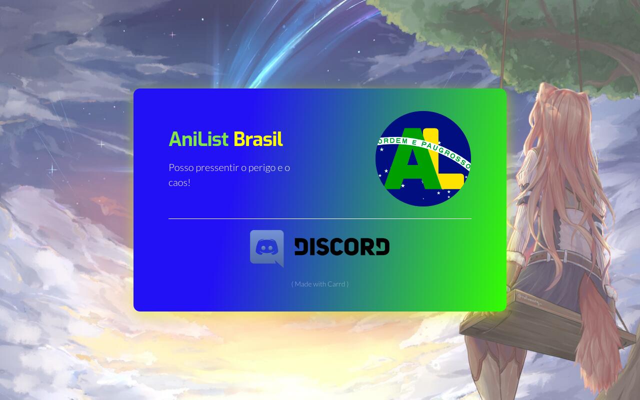 AniList Brasil Discord
